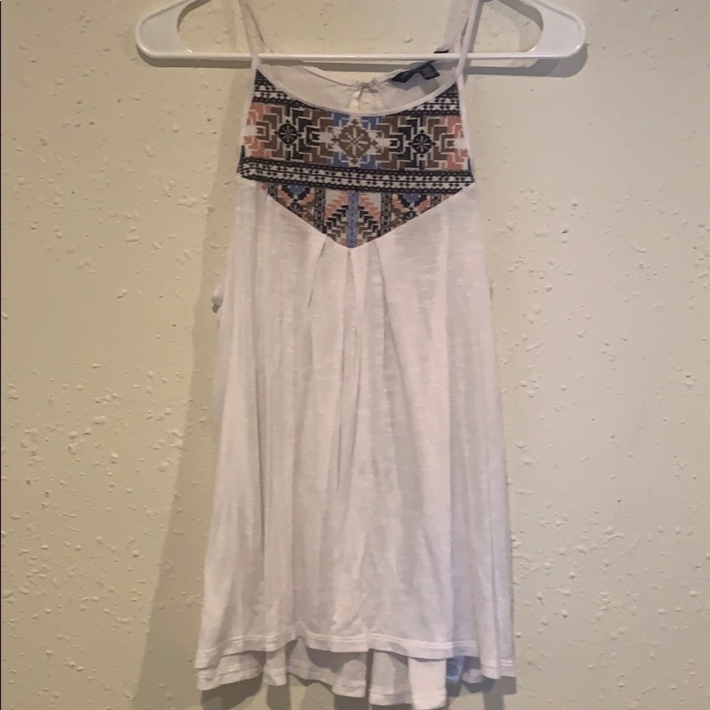 High neck tank top